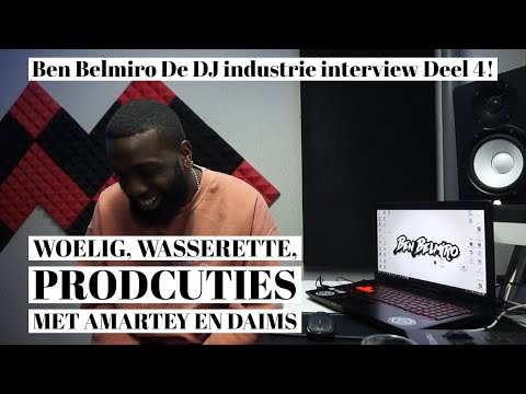 Ben Belmiro Over Feesten Als Woelig, Wasserette + Producties met Amartey en Daims | #DDJi Deel 4