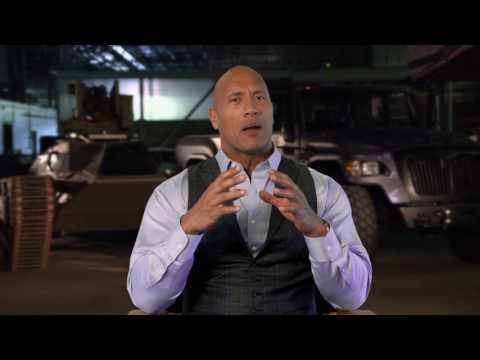The Fate of the Furious: Dwayne Johnson "Luke Hobbs" Behind the Scenes Movie Interview | ScreenSlam