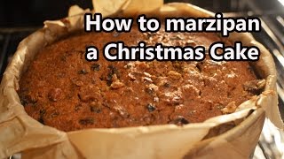 How to marzipan your Christmas cake