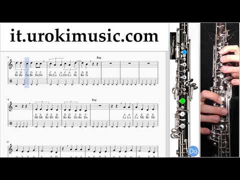 Corso di Oboe Marshmello & Anne-Marie - FRIENDS Tablature Tab um-i276