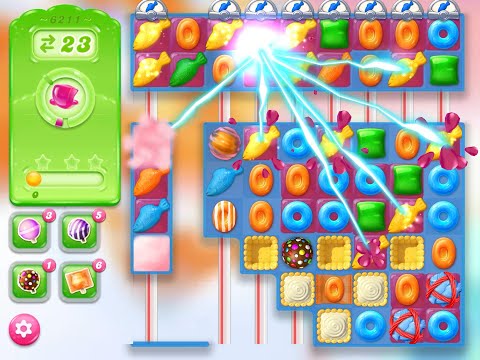 Candy Crush Jelly Saga 4K (Level 6211 - 6215)