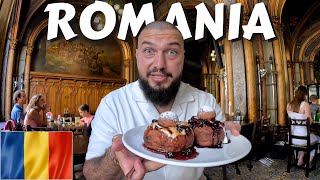 Overeating Romanian Traditional Food In Bucharest, Romania 🇷🇴
