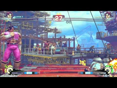 SSF4 Rank Match  oblmom (HW)  vs  ink7 (HW)