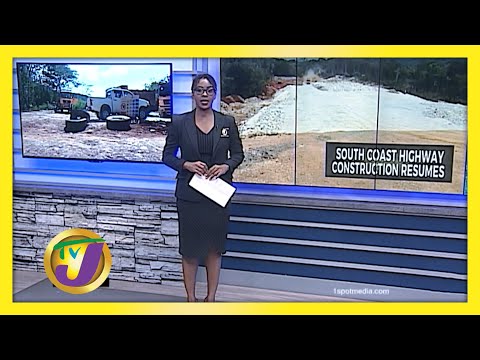 Jamaica South Coast Highway Construction Resumes February 8 2021
