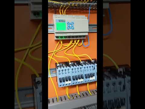 Curso senai - Aula prática CLP #comandoselétricos #clp #elétrica #senairj #conhecimentoelétrico