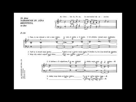 LS II, str. 208 - Chválim ťa, Pane; Ž139