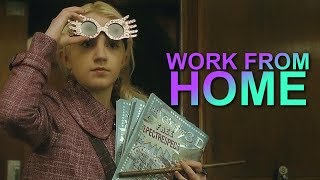 Luna Lovegood || Work From Home