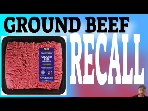 GROUND BEEF RECALL 2022