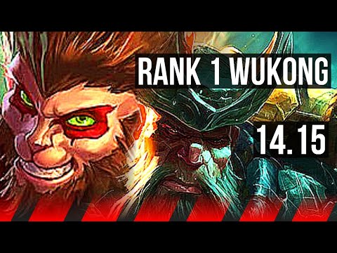 WUKONG vs GANGPLANK (TOP) | Rank 1 Wukong, 7/2/6, Rank 21 | NA Challenger | 14.15