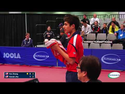 2017 US Open Men's Singles Rd32 - Kanak Jha v Kai Zhang - (Full Match)