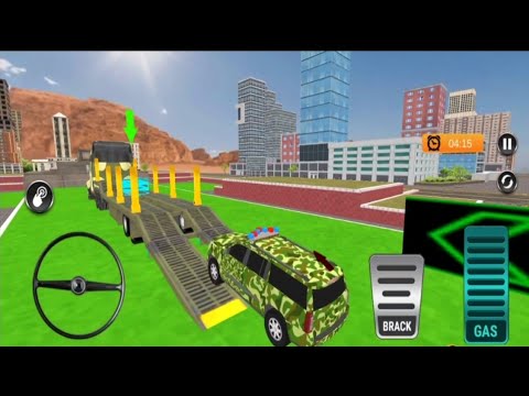 Army Vehicle Transporter Truck Simulator #gameplay