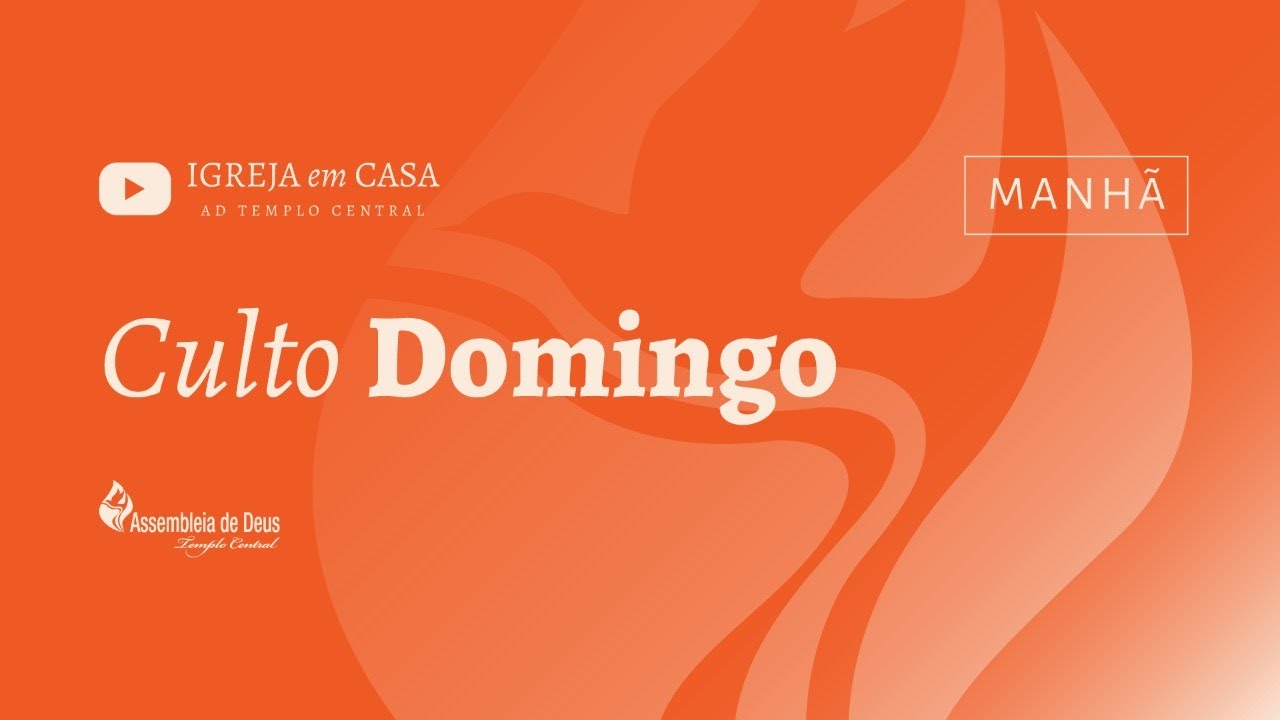 AD Templo Central | Culto em Família | Pr Ozean Gomes -O que significa Jesus na nossa casa? 27/06/21
