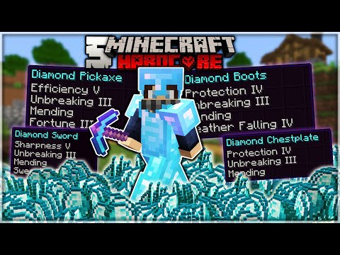 Getting the Best Armour and even Richer in Minecraft Hardcore (#5)
