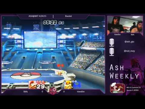 PM Loser's Bracket ASH@WIT 4/24/15 - XYLQ (Diddy, Charizard) vs Vandire (Bowser, Marth)