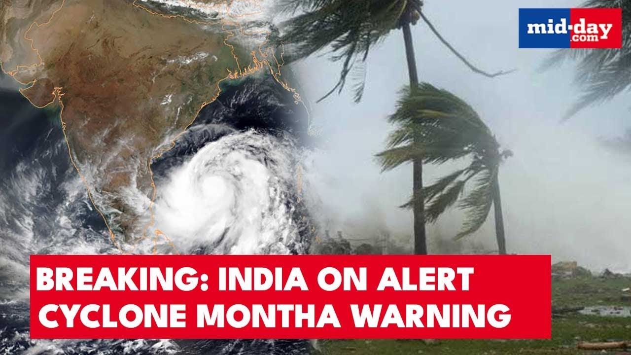 Coastal Readiness Intensifies as Severe Cyclonic Storm Montha Nears Andhra Pradesh Landfall