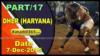 (13) Dher(Haryana) Kabaddi Tournament 7 Dec 2015