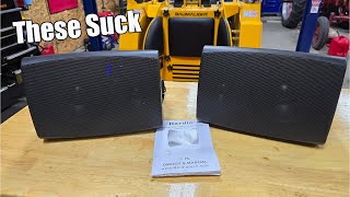 Die sind ja furchtbar! Herdio 6,5" Bluetooth-Outdoor-Lautsprecher HE-HOS-602BT