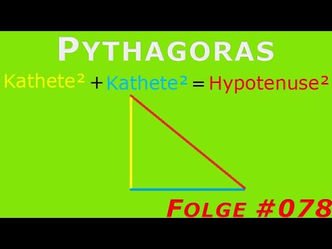 Der Satz des Pythagoras - Schmeißt eure Formelsammlung weg || Folge #078