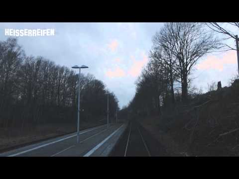 Lokführer 3: Bautzen nach Bischofswerda vom Führerstand / train drivers eye