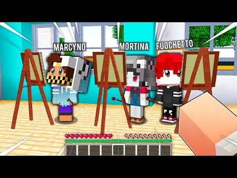 ART LESSON at SCP SCHOOL - Life in Minecraft