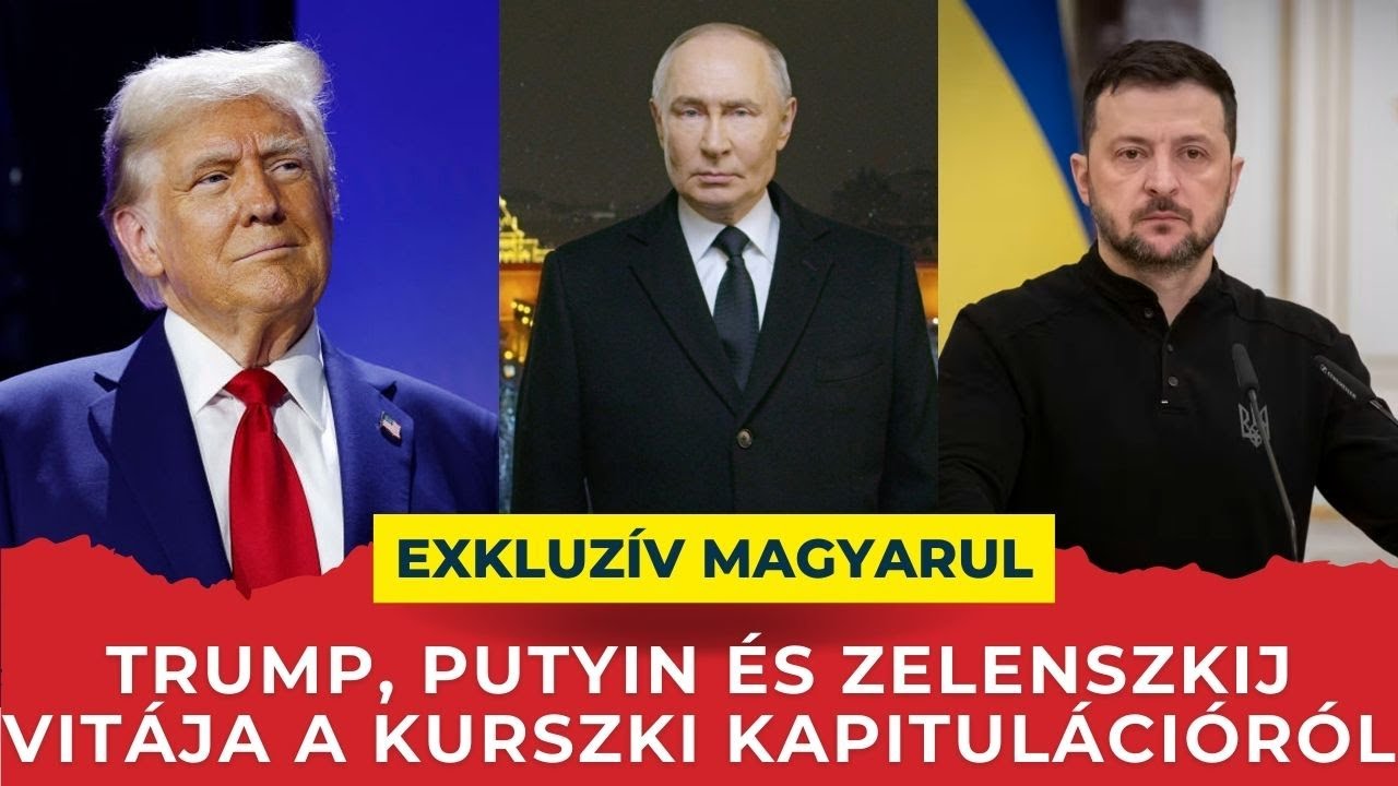 "Ne öljék meg őket", "Adják meg magukat!" Trump, Putyin és Zelenszkij éles vitája a tűzszünetről