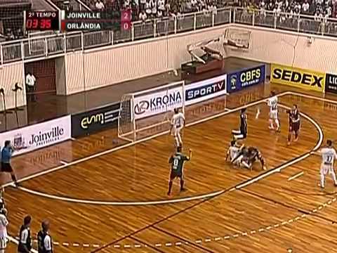 Gols ✰ Joinville 3 Vs 1 Orlândia ✰ Liga Futsal 2013
