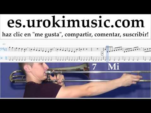 Como Tocar Trombón Avicii - Wake Me Up Tablatura Parte#1 um-a927