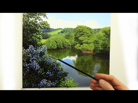#88 How To Paint Leaves And Flowers | Oil Painting Tutorial