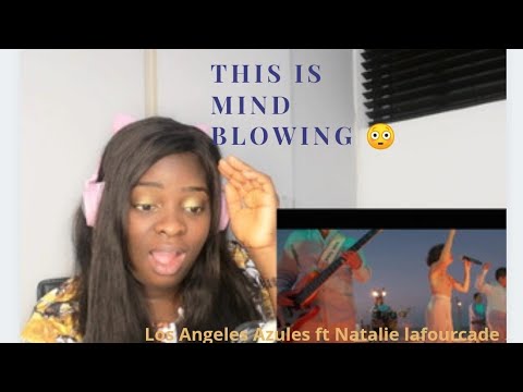 FIRST TIME HEARING LOS ANGELES AZULES FT. NATALIA LAFOURCADE - Nunca Es sufficient REACTION!!