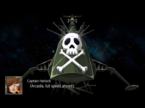 SRW T (4K) : Arcadia All Attacks / Captain Harlock