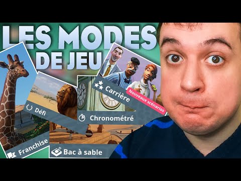 Planet Zoo : Les modes de jeu expliqués - Avantages, inconvénients et recommandations