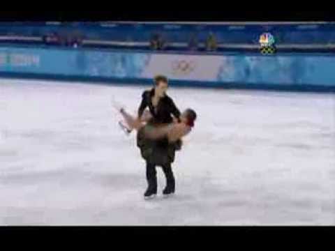 Elena Ilinykh & Nikita Katsalapov Ice Skating Couple Skate Event Win Bronze for Russia at Sochi 2014