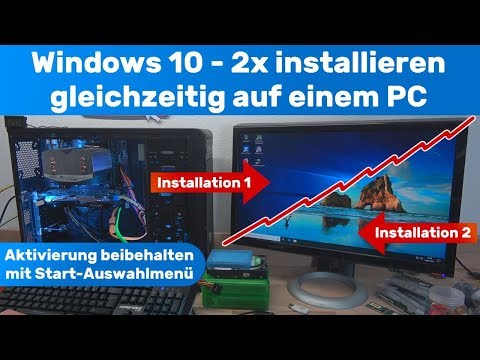 Windows 10 2x installieren gleichzeitig auf einem PC mit Auswahlmenü - wird Windows schneller?