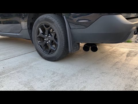Ford Maverick: Adding a cat back exhaust system - Magnaflow #19597