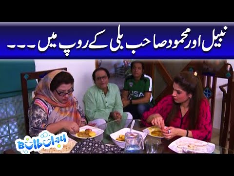 Nabeel Aur Mehmood Sahab Billi Ke Roop Mein - Khoobsurat | Bulbulay