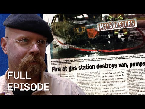 Can A Cell Phone Destroy A Gas Station!? | MythBusters | Season 1 Episode 2 | Full Episode