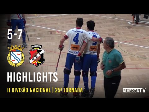 Hóquei em Patins | FC Alverca 5 - 7 Parede FC | Highlights