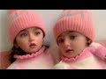 MashaAllah Haya And Dua Twins Cute Little Baby Girl
