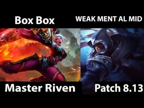 [ Box Box ] Riven vs Talon [ WEAK MENT AL MID ] - Best Riven Plays