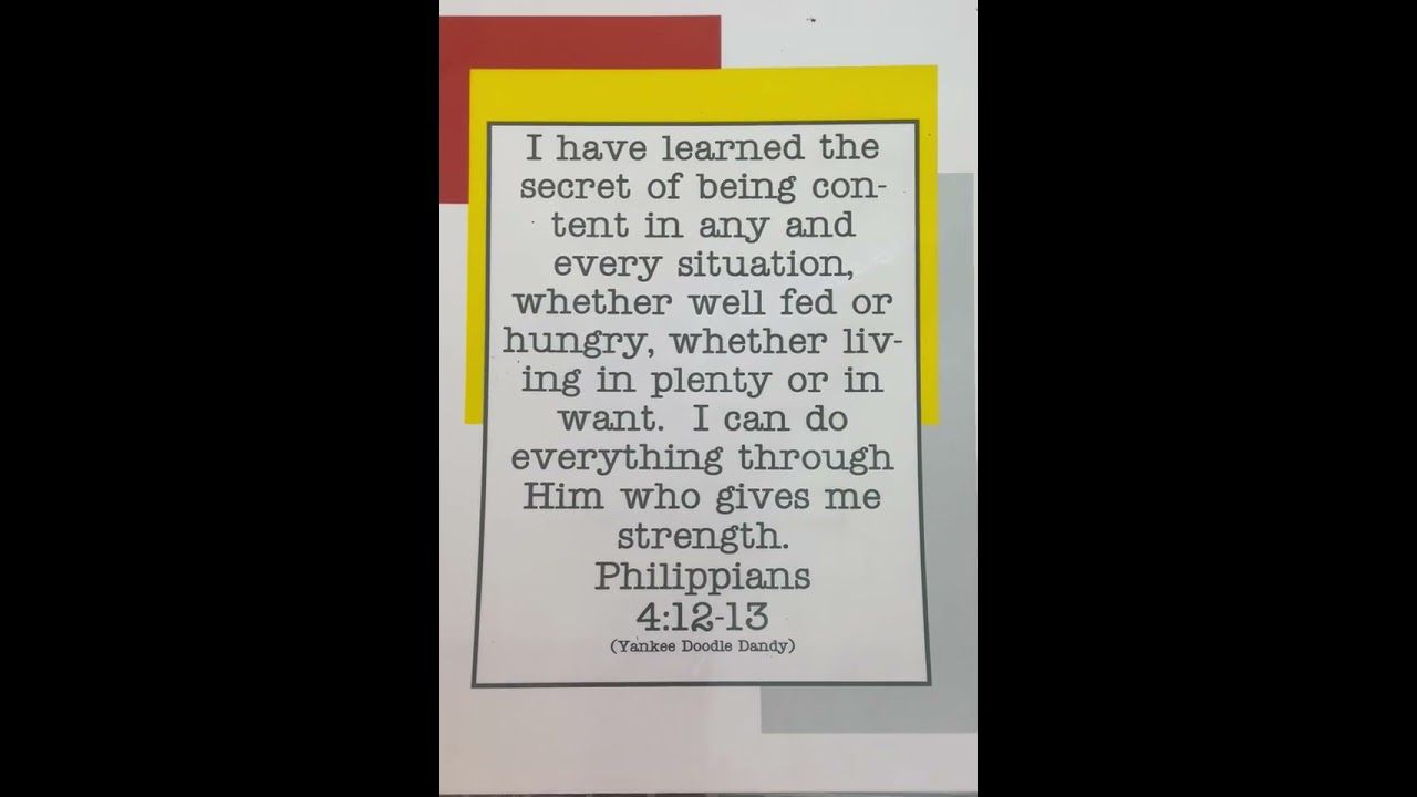 Philippians 4:12-13