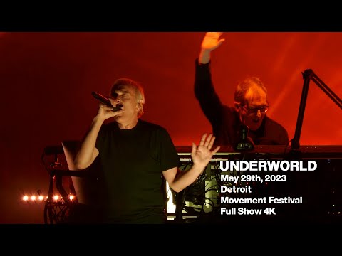 Underworld 2023-05-29 Detroit, Movement Festival - Full Show 4K