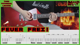 Feuer Frei! || Rammstein Cover || Guitar Tab || Tutorial || Lesson