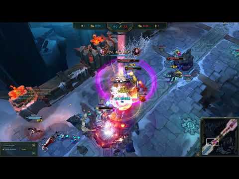 ARAM - LoL - Miss Fortune/Teemo/LeBlanc/Vel'Koz/Sona vs Cassiopeia/Soraka/Jayce/Warwik/Caitlyn