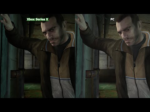 GTA 4 Xbox Series X vs PC graphics comparison max settings introduction