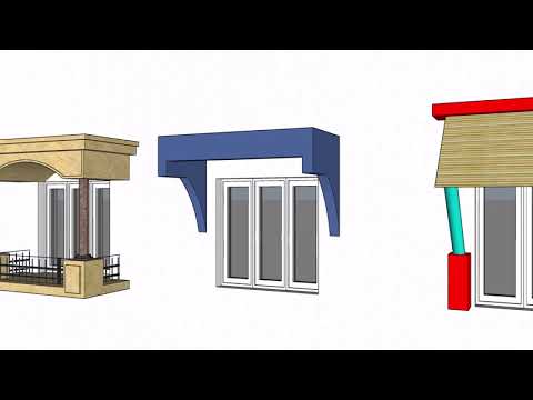 Sunshade design | Window design | Modern house design | House elevation series | Logi Venkatesh Raja