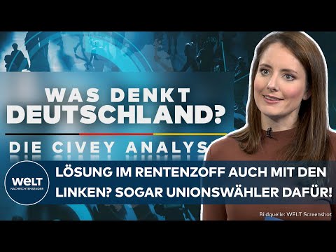 ZOFF UM RENTE: Civey-Umfrage überrascht! Deutsche fordern Einigung! Auch mit Stimmen der Linken