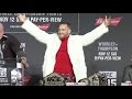 UFC 205: Pre-fight Press Conference Highlights