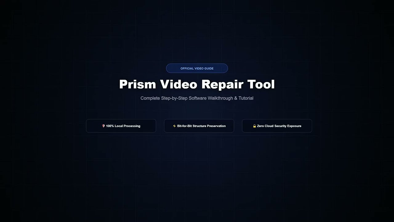 Video Repair Tool video guide preview