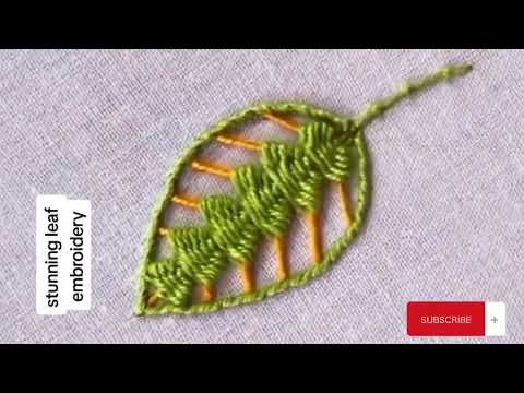 stunning embroidery flower design | flowers design tutorial 2023 @nasreenembroidery