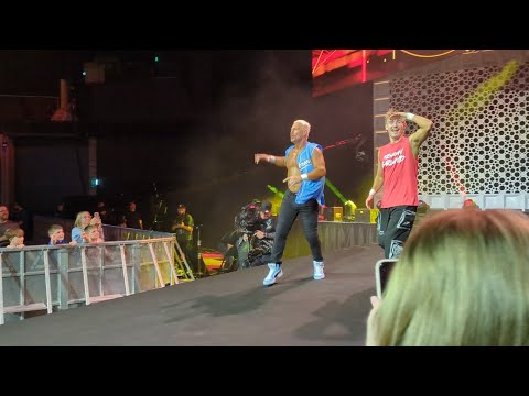 Scott Garland (Scotty 2 Hotty) & Keagan Garland entrance | ROH/AEW Glasgow 20/08/25